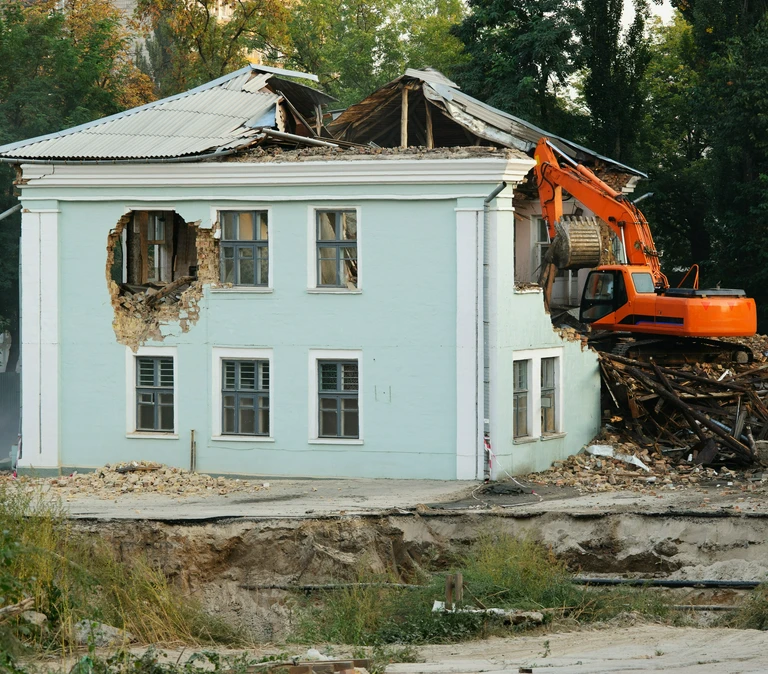 Rozbiórka budynku
